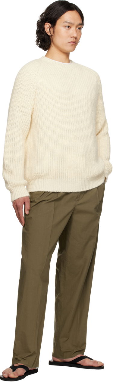 Sweater The Row The Row Adonis Knit Sweater Hvid | 845-Y900, 3