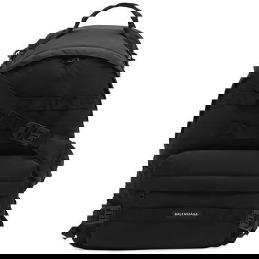 Rygsæk Balenciaga Army Backpack Sort | 644033-2AARR-1000, 0