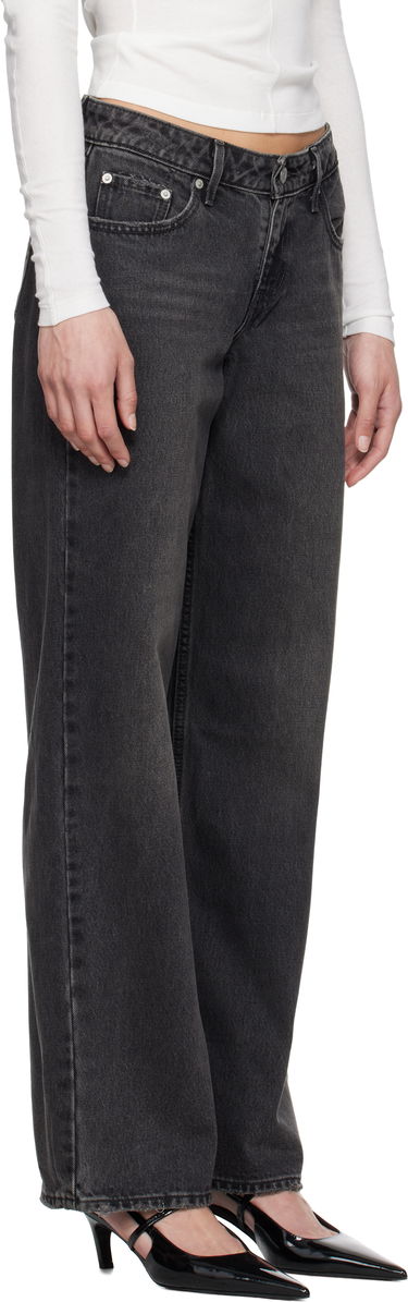 Jeans Levi's Black Low Loose Sort | A5566-0000, 1