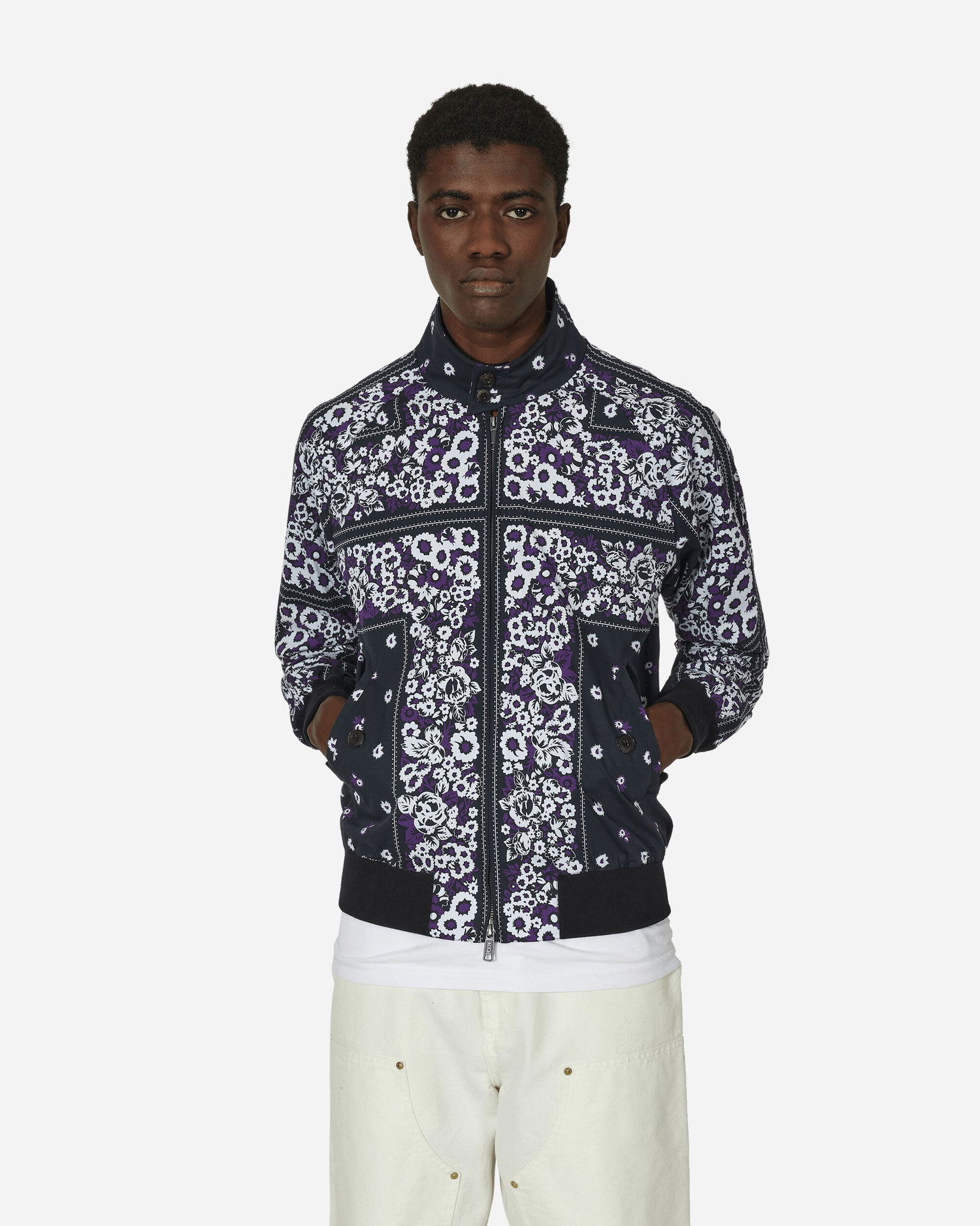 Jakke Baracuta NÒMATD G9 Bandana Jacket Dark Navy Mørkeblå | BRCPS1052 300, 1