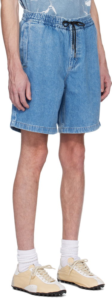 Shorts BOSS Faded Denim Shorts Blå | 50537804, 1