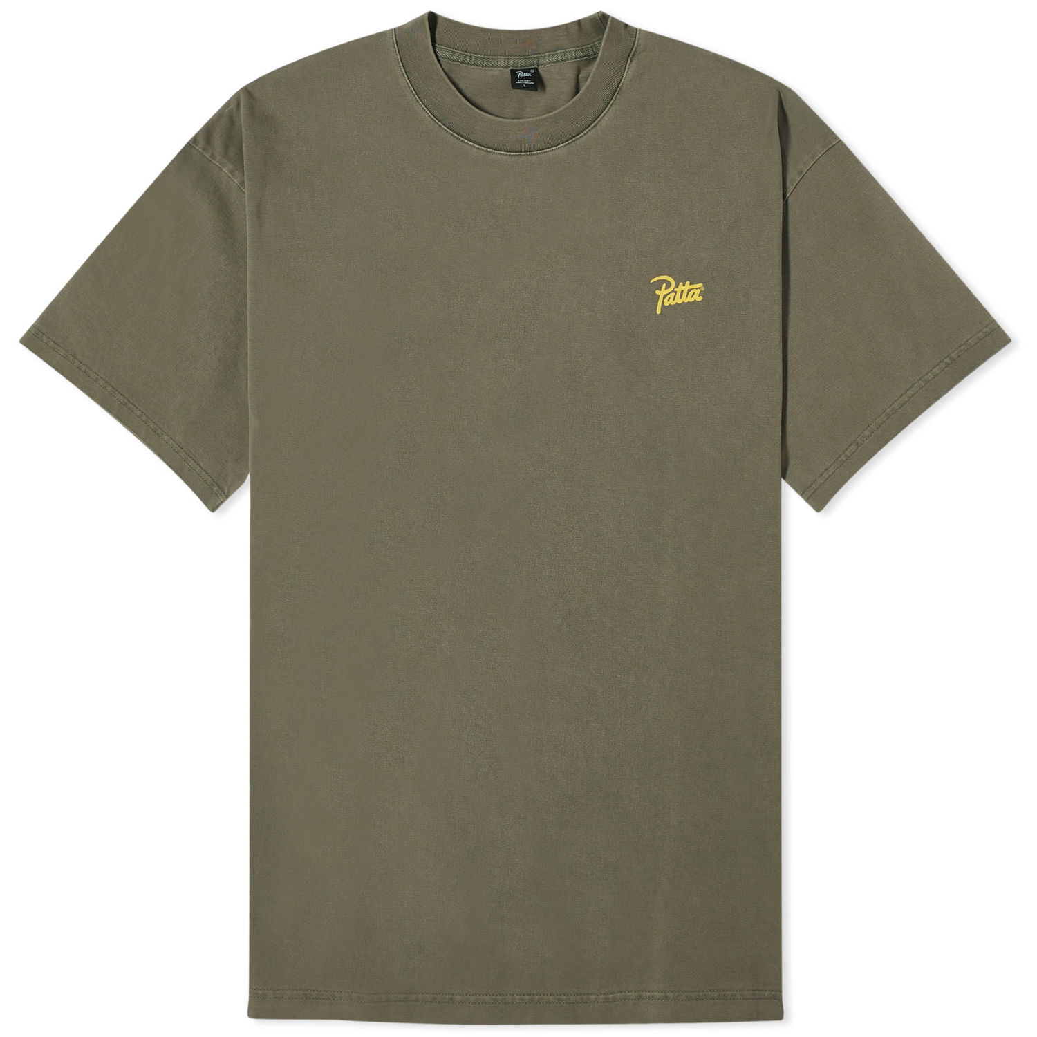 T-shirt Patta Reflect And Manifest Washed T-Shirt Grøn | POC-AW23-R-MN-WSH-TS-002, 0
