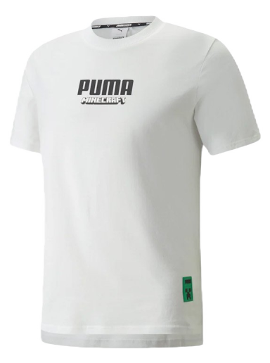T-shirt Puma x MINECRAFT Graphic Hvid | 534374_02