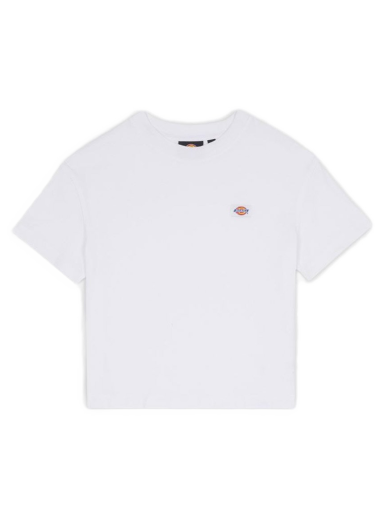 Crop top Dickies Oakport Cropped T-Shirt Hvid | DK0A4Y8L-WHX