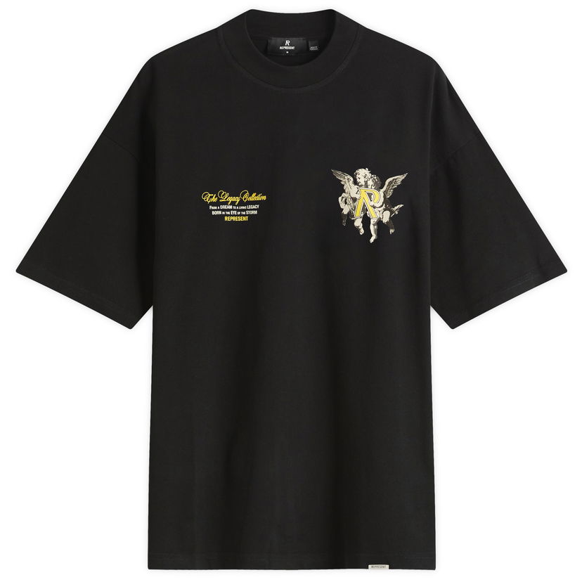 T-shirt Represent Clo Legacy Cherubs T-Shirt Sort | MLM100369-01