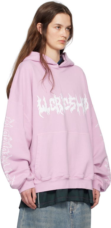 Sweatshirt 032C 032c Faithless Oversized Hoodie Lyserød | S25-URC-0631-850-W, 1