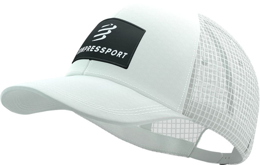 Kasket Compressport Trucker 6P Cap Hvid | xhwu6980018