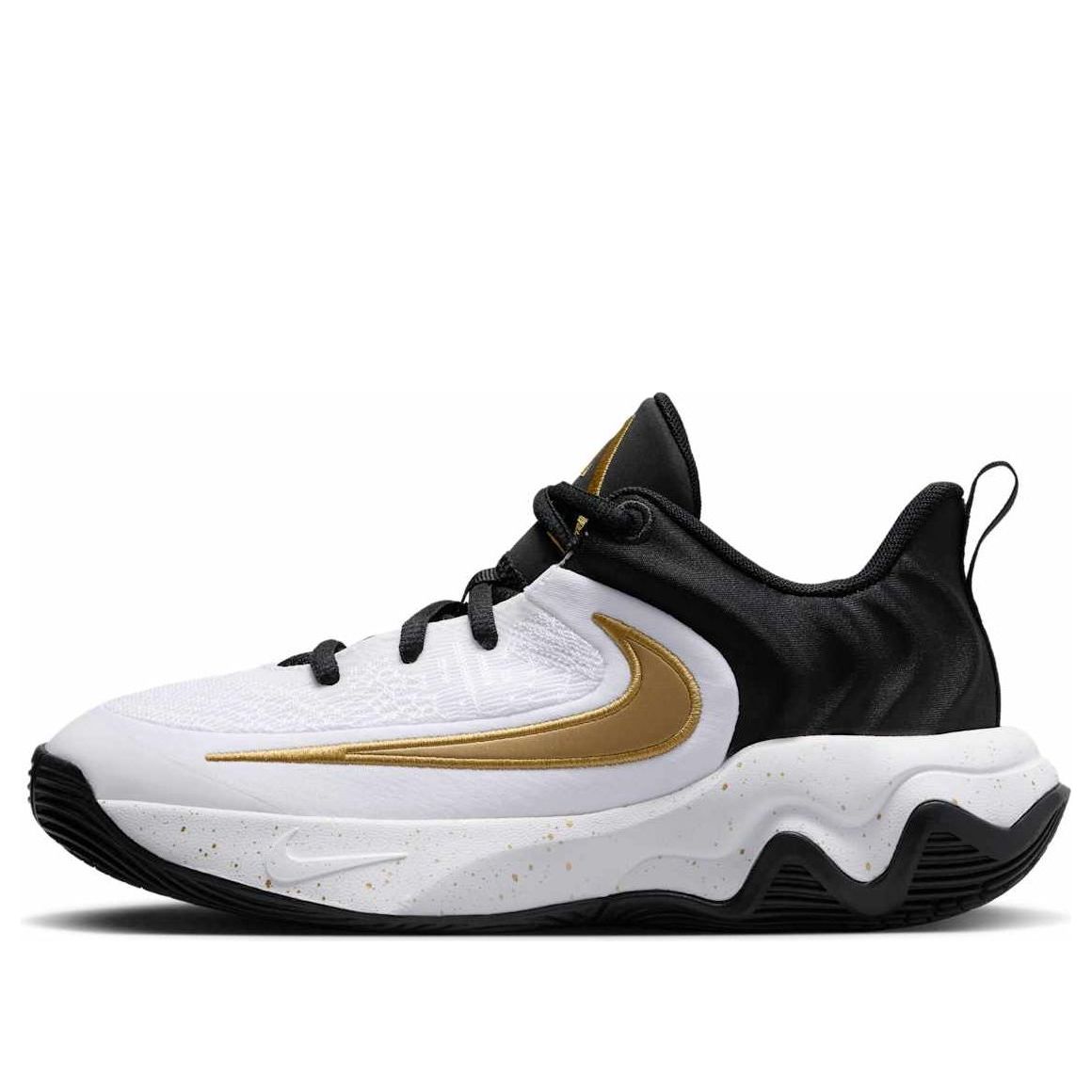 Sneakers og sko Nike Giannis Immortality 4 'Black White Gold' (GS) Hvid | IH7664-003, 0