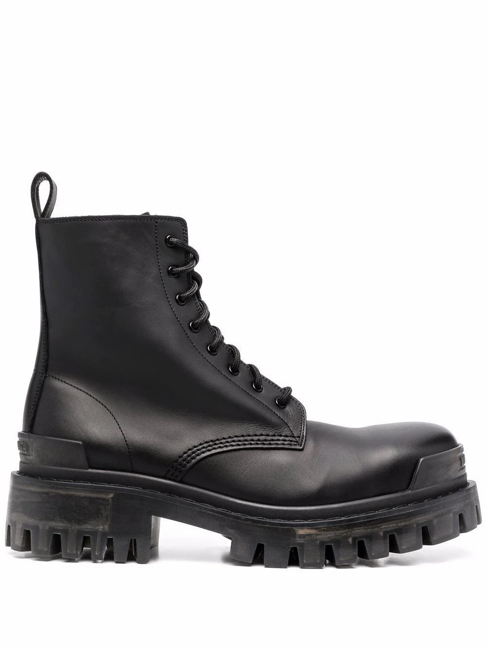 Sneakers og sko Balenciaga LEATHER ANKLE BOOTS W Sort | 600970WBBO01000, 0