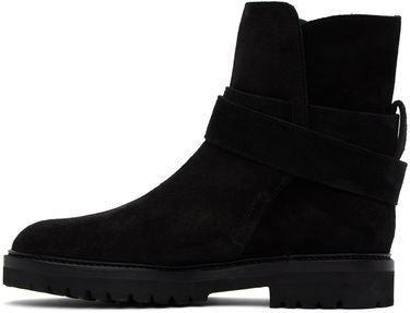 Tøj Manolo Blahnik Manolo Blahnik Hather Suede Ankle Boots Sort | 323-2540-0002, 2