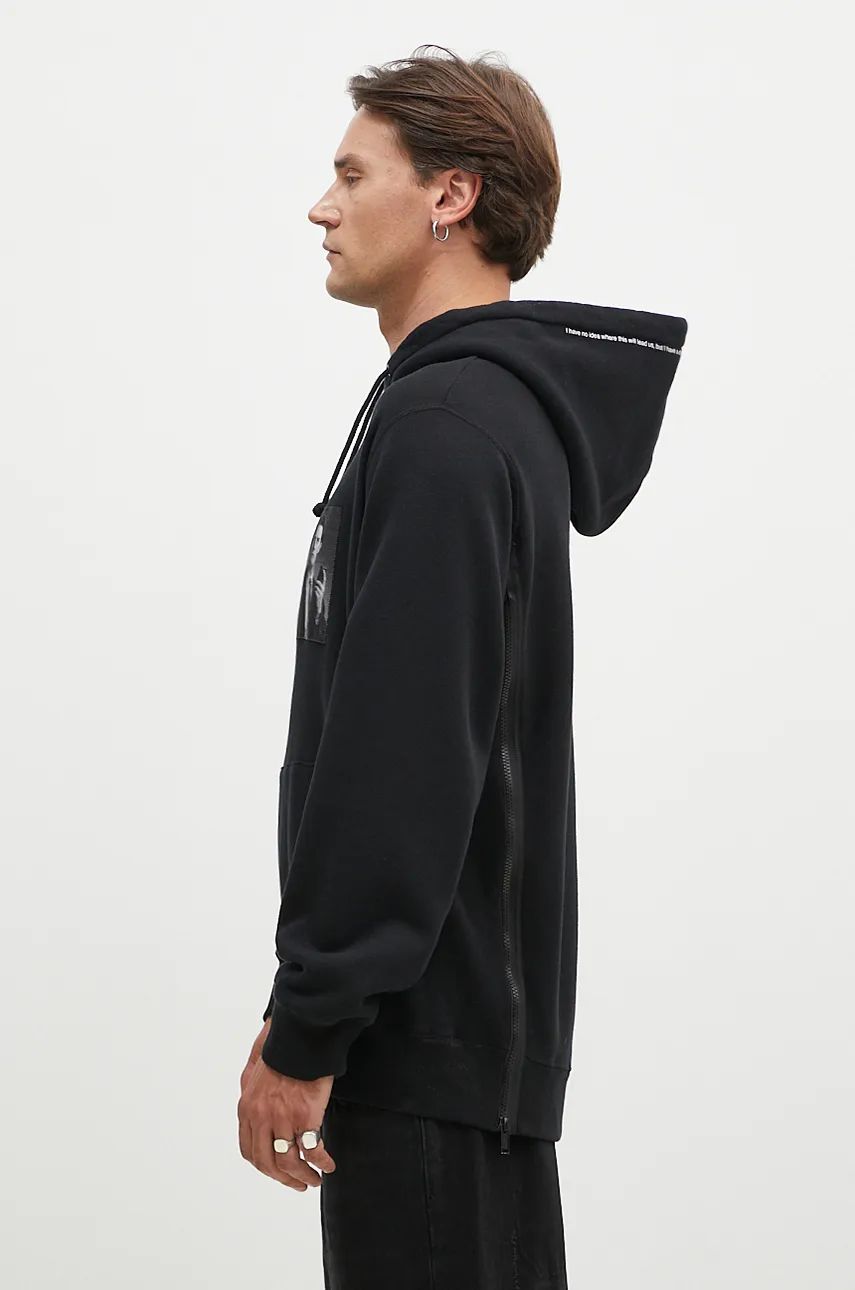 Sweatshirt UNDERCOVER C/S Hoodie Sort | UC2D4801.3, 1