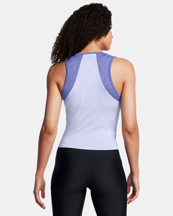 Tanktop Under Armour Breeze Asymmetric Training Tank Top Lilla | 1383657-539, 1