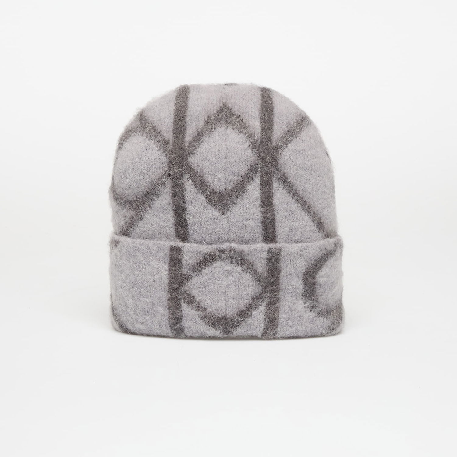 Beanie CALVIN KLEIN Emblem Aop Brushed Beanie Grå | LV04D8071G N3Z, 0