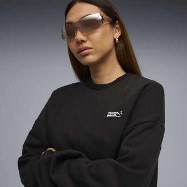 Sweatshirt Puma PUMA x ROSÉ Oversized Sweatshirt Sort | 633803_01, 1