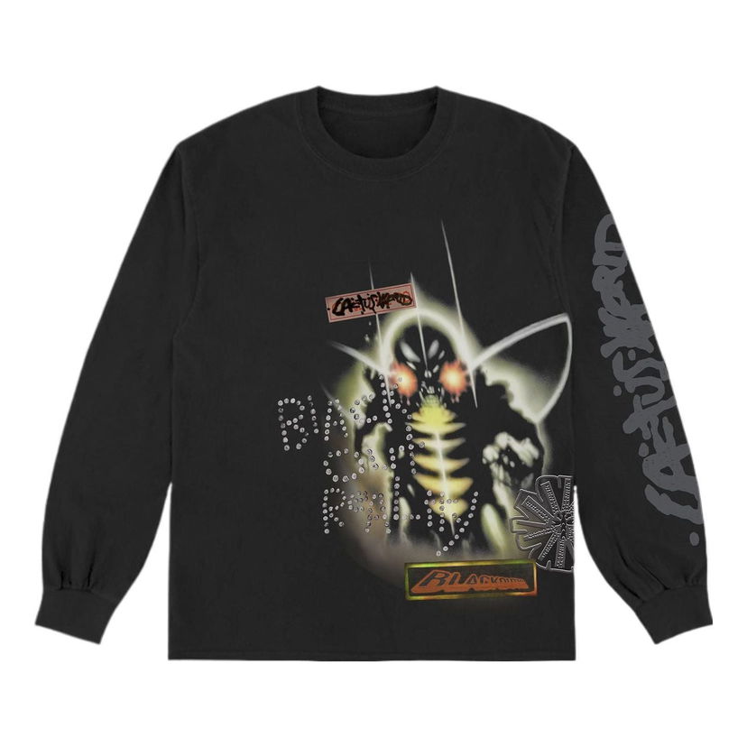 T-shirt Cactus Jack by Travis Scott Travis Scott FW22 Beetle Jack Long Sleeve T-Shirt Sort | TS-22FW004