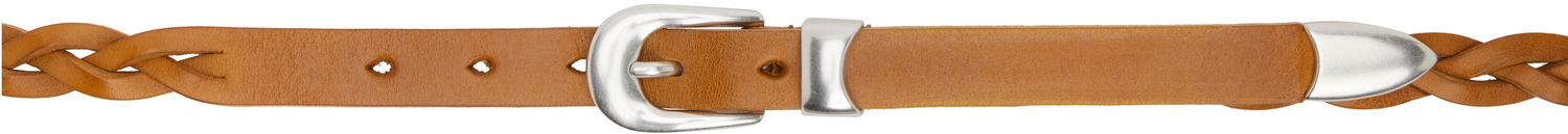 Bælter OUR LEGACY OUR LEGACY 2 CM Braided Leather Belt Brun | A2258CBH, 0