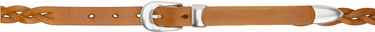 Bælter OUR LEGACY OUR LEGACY 2 CM Braided Leather Belt Brun | A2258CBH, 0