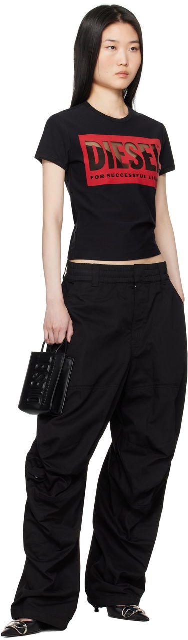 Cargo bukser Diesel P-Arne-Fem-P2 Cargo Pants Sort | A15324 0AJEB, 3