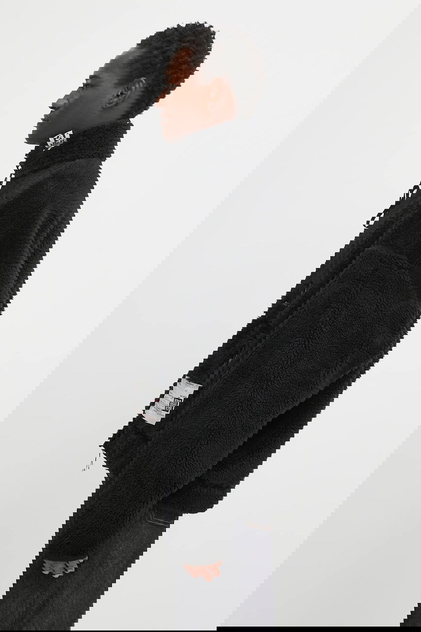 Jakke Maison MIHARA YASUHIRO Maison MIHARA YASUHIRO AMATEUR SEWN WIDE BACK BOA Jacket Sort | A15BL601, 1