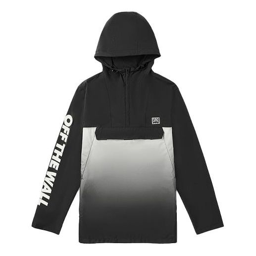 Vindjakke Vans Vans Splicing Athleisure Hooded Jacket Sort | VN0A49JZBLK