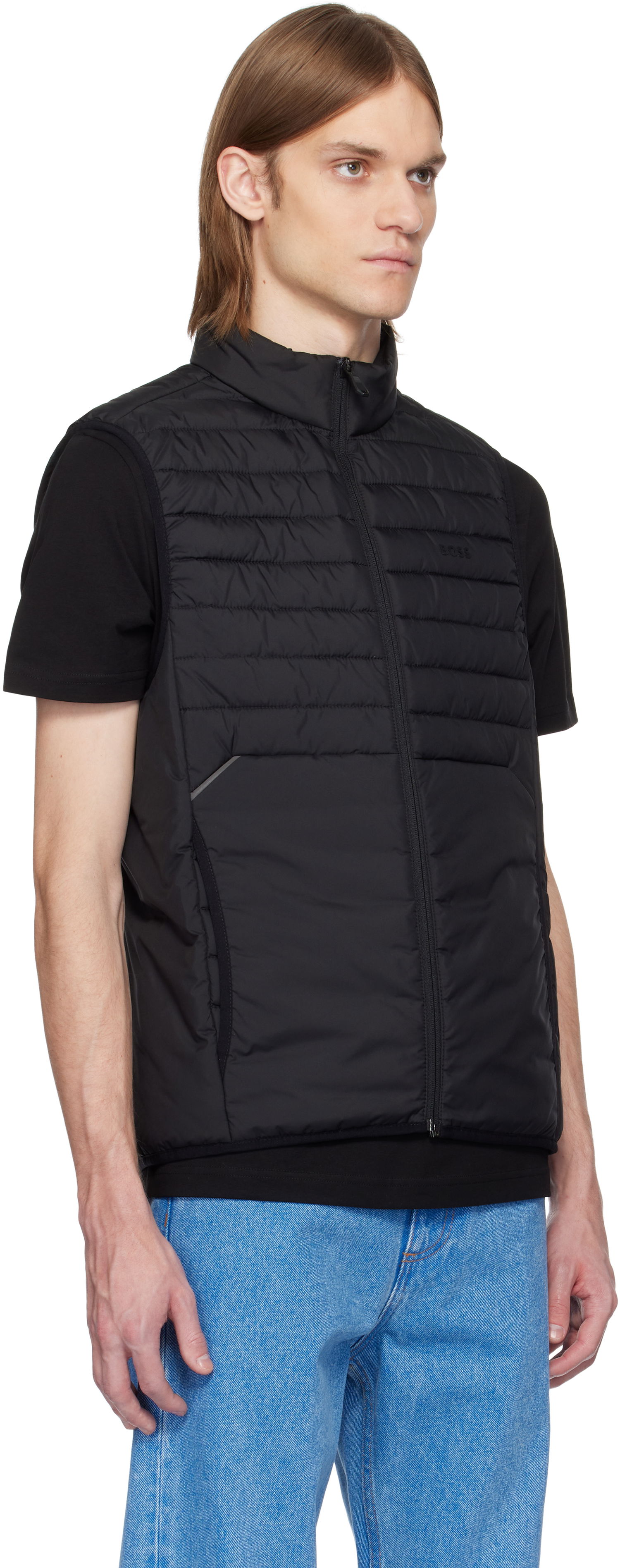 Vest BOSS Padded Vest Sort | 50514762, 1