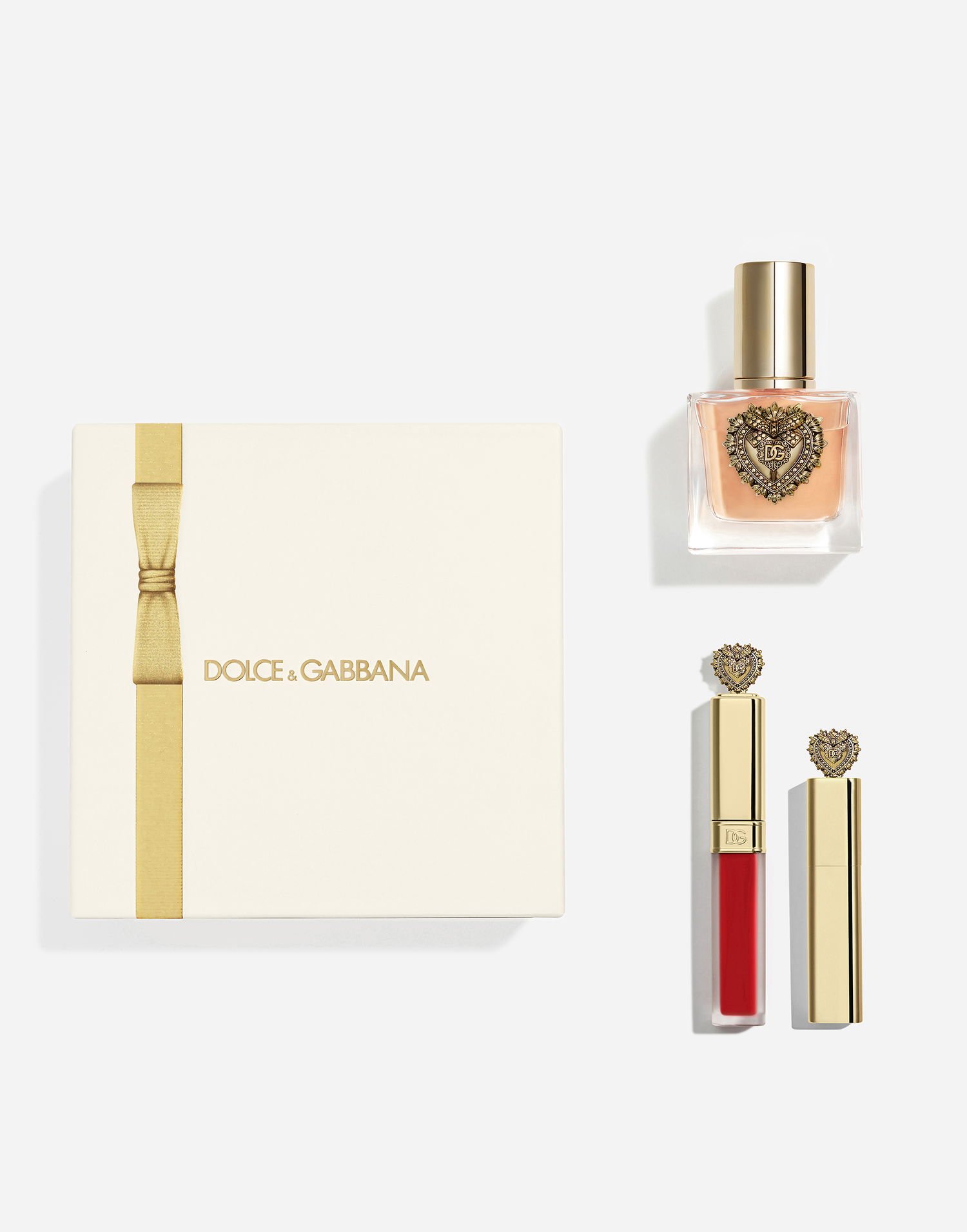 Parfume og dufte Dolce & Gabbana Dolce & Gabbana Devotion Trio Gift Set Rød | VT01LLVT0009V000, 0