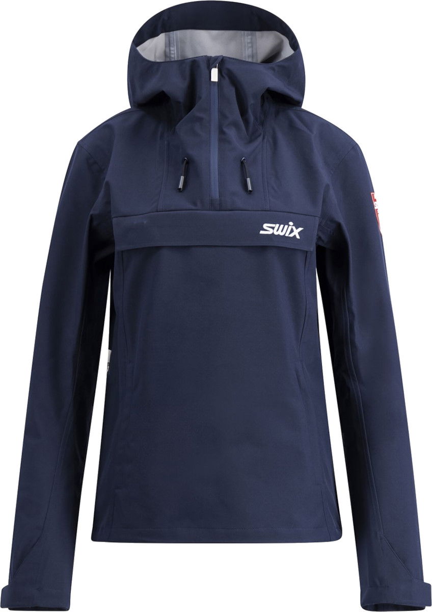 Vindjakke SWIX Swix Blizzard Anorak Jacket Mørkeblå | 12476-75100, 0