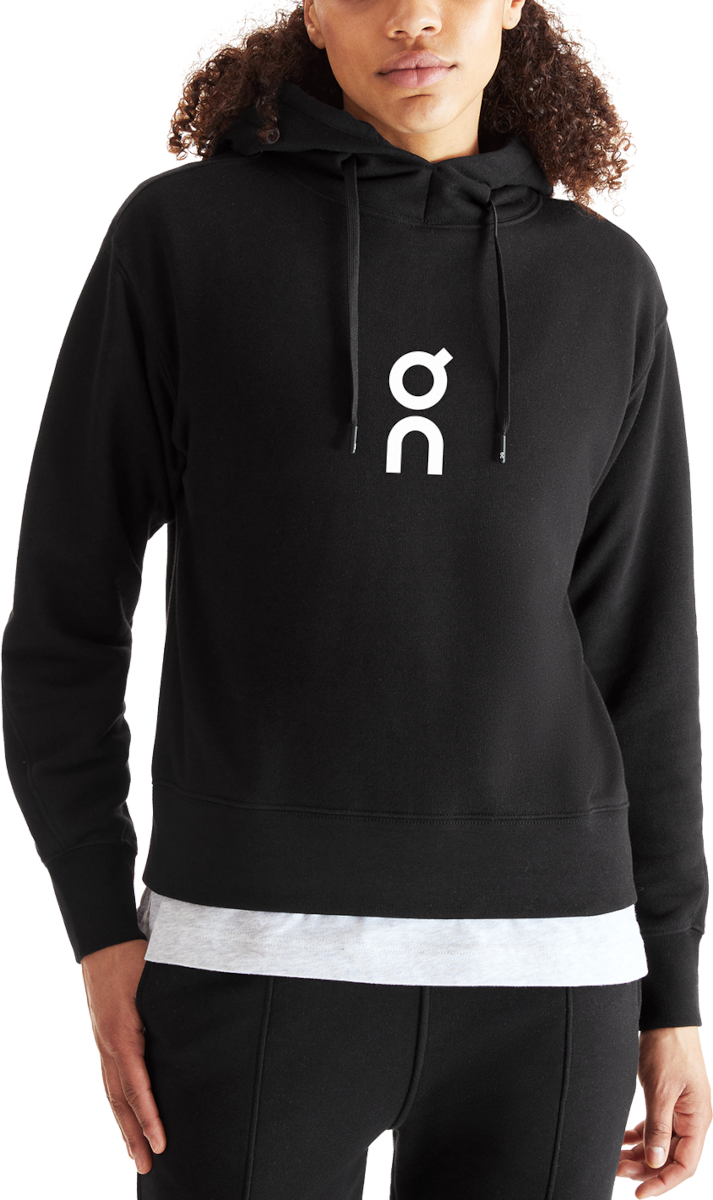 Sweatshirt On Running Club Hoodie Sort | 1we10040553, 0
