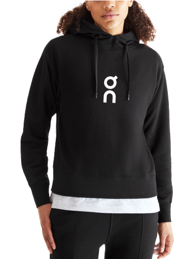 Sweatshirt On Running Club Hoodie Sort | 1we10040553