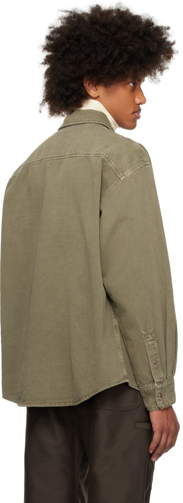 Skjorte LEMAIRE Lemaire Snaps Denim Shirt Grøn | SH1126 LD1027, 2