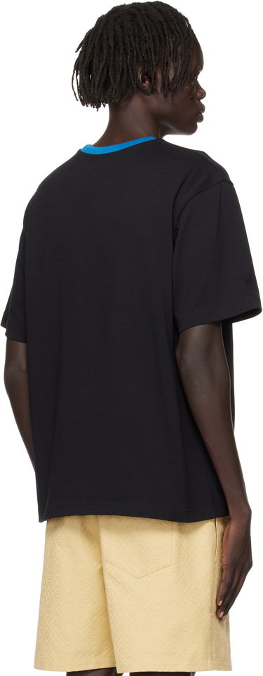 T-shirt Casablanca Casablanca Montagne Pocket Tee Sort | MPF25-JTS-043-01, 2