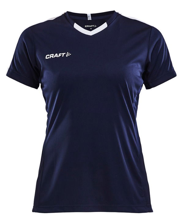 Jersey Craft PROGRESS Contrast Short-Sleeve V-Neck Jersey Mørkeblå | 1905567-1390, 0