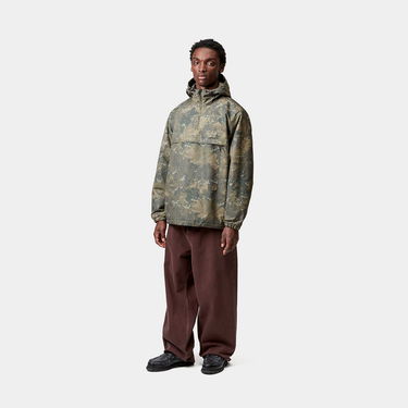 Vindjakke Carhartt WIP Carhartt WIP Camo Pullover Windbreaker Grøn | I030821_9, 2