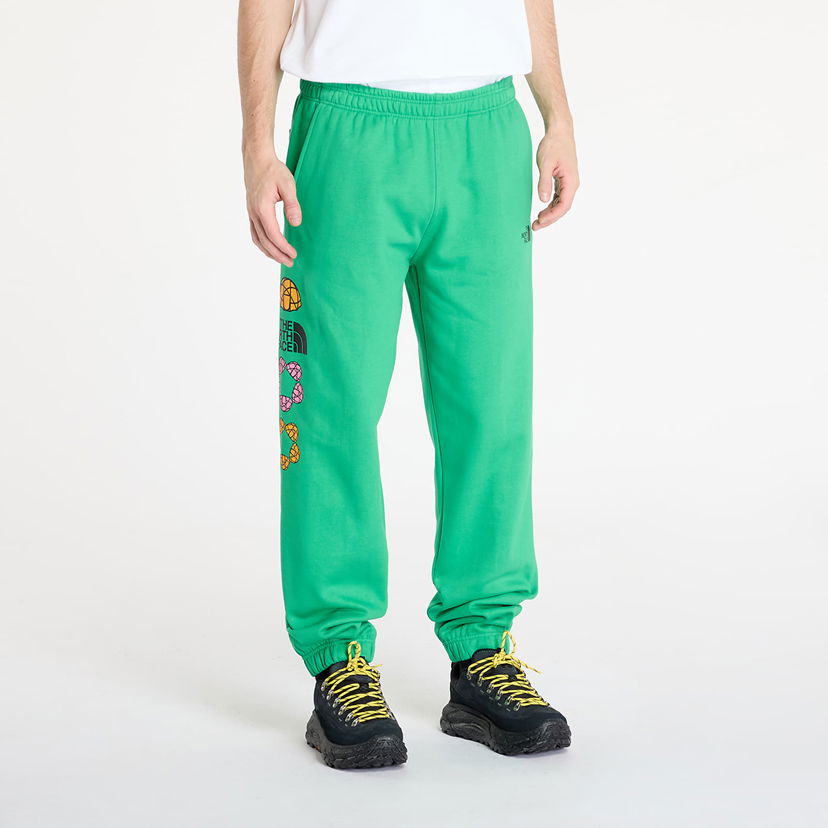 Joggingbukser The North Face Yinka Ilori x Jogger Optic Emerald Grøn | NF0A89C6PO81