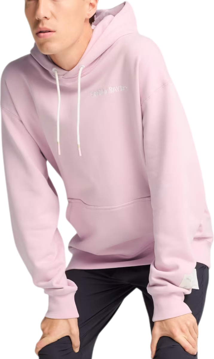 Sweatshirt Puma Puma x Saysky Hoodie Lyserød | 526955-90