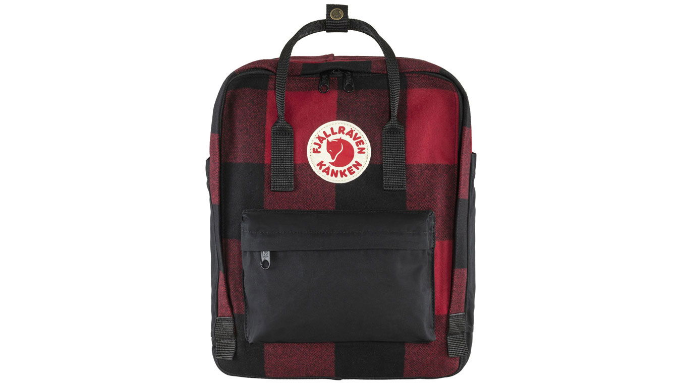 Rygsæk FJÄLLRÄVEN Kånken Re-Wool Rød | F23330-320-550, 0