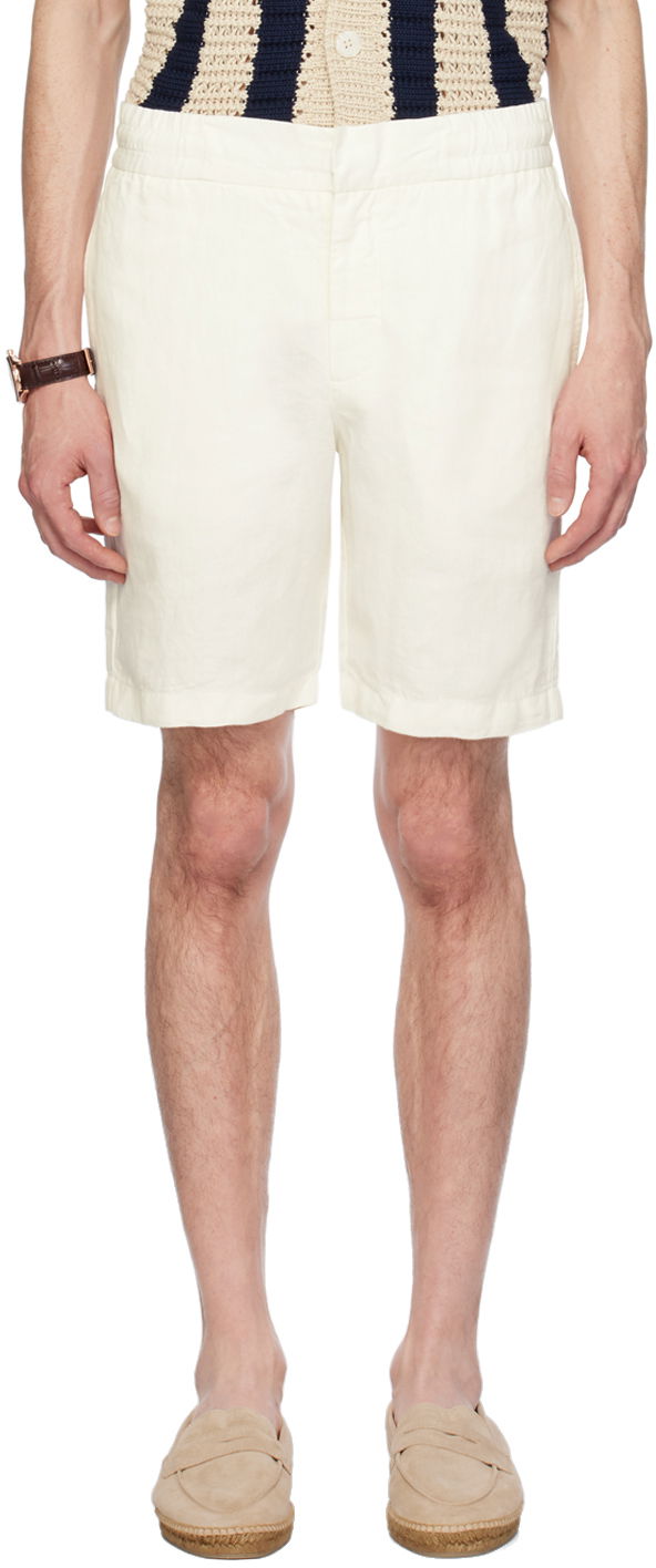 Shorts Orlebar Brown Cornell Shorts Hvid | 277916