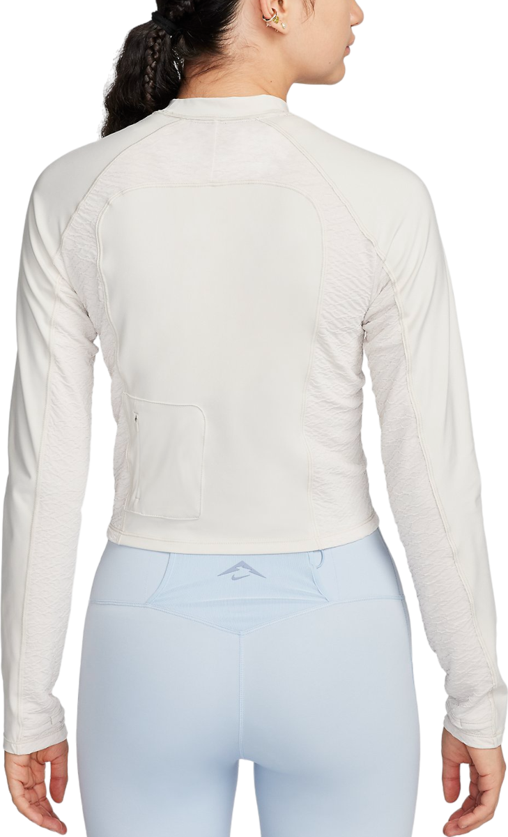 T-shirt Nike TRAIL DF LS TOP Hvid | fn4706-104, 1