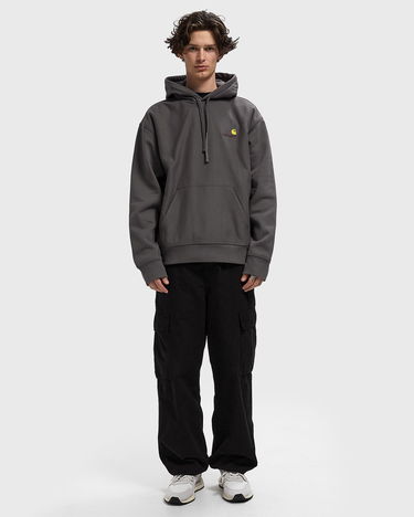 Sweatshirt Carhartt WIP American Script Hooded Sweatshirt Grå | I028279-33C.XX, 2