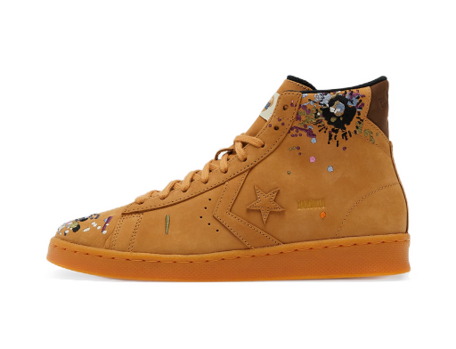 Skateboarding Converse Bandulu x Pro Leather Mid Beige | 169908C