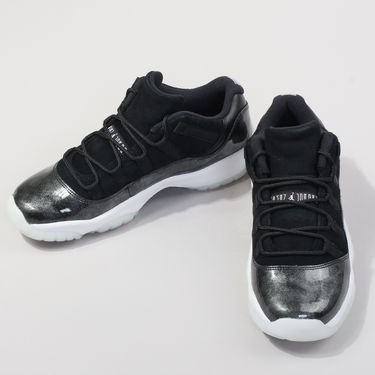 Sneakers og sko Jordan Air Jordan 11 Retro Low ''Barons'' GS Sort | 528896-010, 2