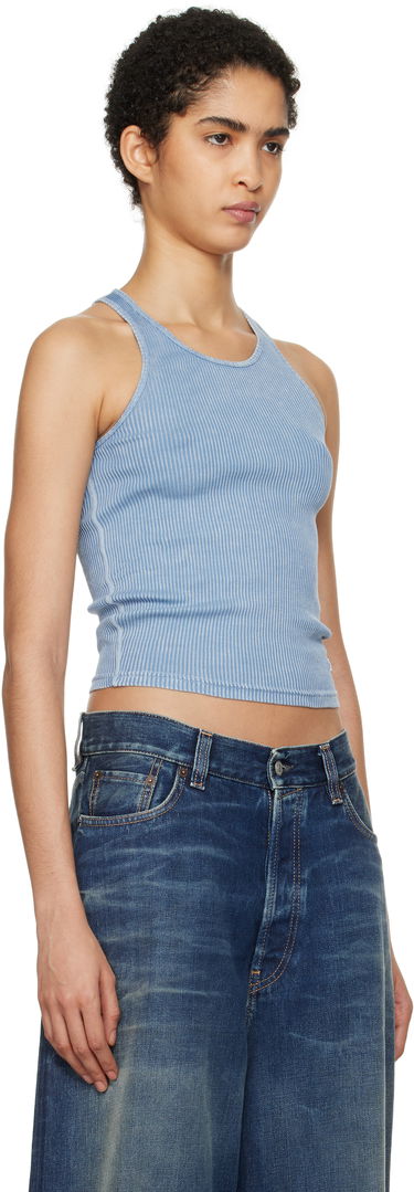 Tanktop Alexander Wang Alexander Wang Classic Racer Tank Top Blå | WL001W, 1