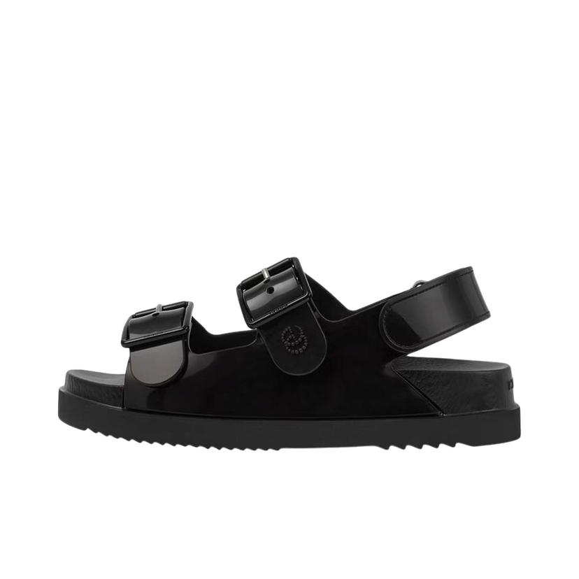 Sneakers og sko Gucci Mini Double G Sandal Sort | 660243 J8700 1000