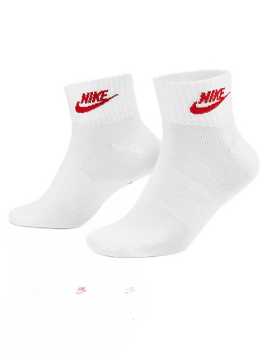 Sokker Nike Everyday Essential Ankle Socks 3 Pack Hvid | DX5074-911
