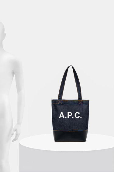 Mulepose A.P.C. Axel Small Tote Bag Blå | CODDP.M61568.IAK, 5