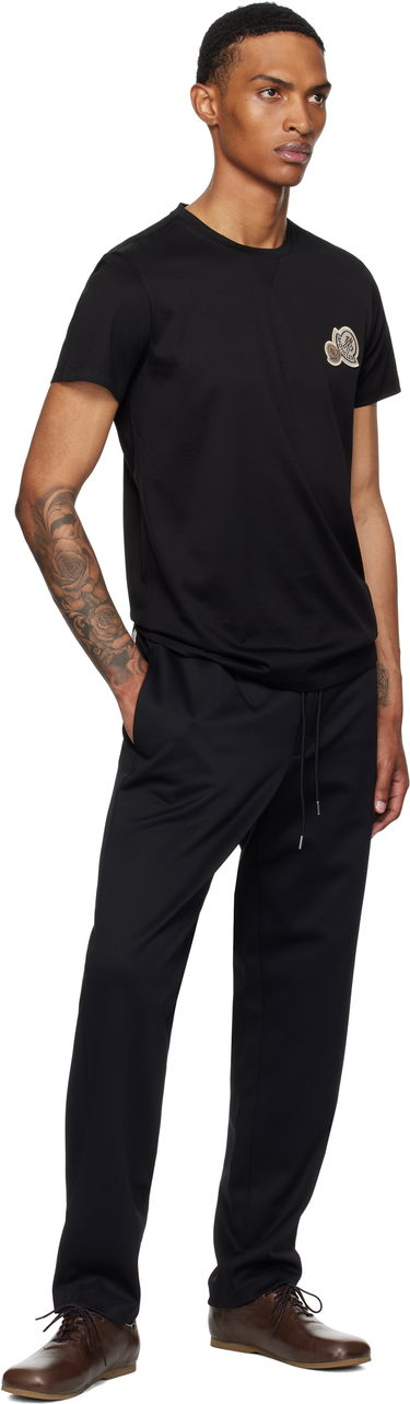 Bukser Moncler Moncler Logo Jogging Trousers Sort | K20912A0002289ALO, 3