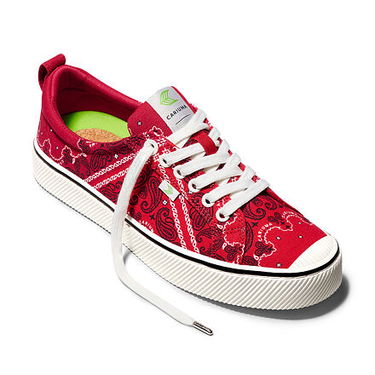 Sneakers og sko Cariuma OCA Low Bandana Rød | 100103R25, 1