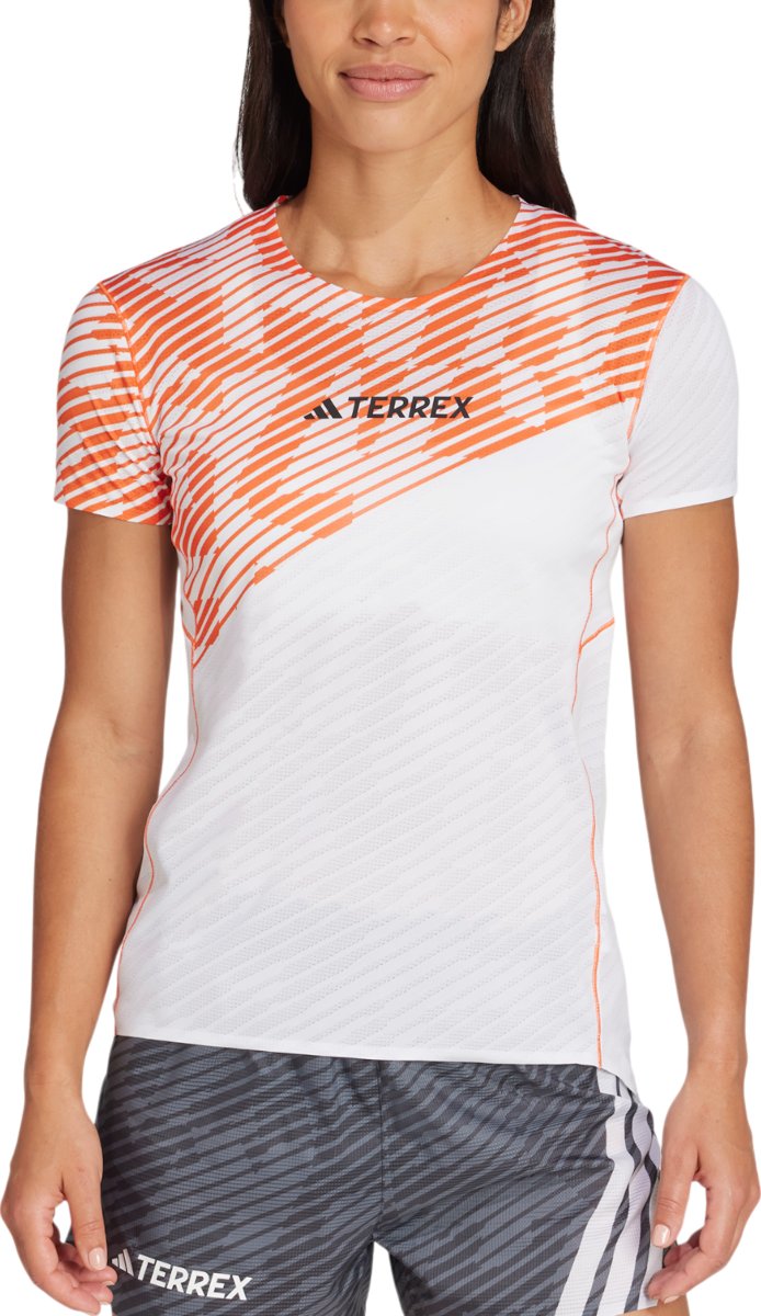 T-shirt adidas Performance Terrex Techrock Pro T-Shirt Hvid | jx2800, 0