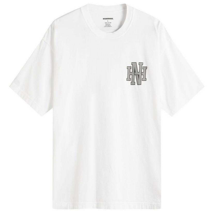 T-shirt Neighborhood Neighborhood SS-3 T-Shirt, Size Large Hvid | 251PCNH-ST03-WHT