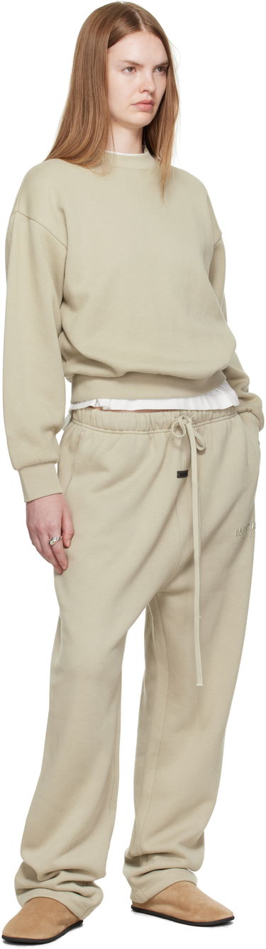 Sweatshirt Fear of God Fear of God ESSENTIALS Classic Fit Crewneck Sweatshirt Beige | 192SP255556FW, 3